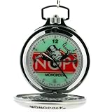 Colibri Monopoly Pocket Watch w/ Chain and Key Ring PMS140000S SALE