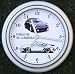 Classic Car Wall Clock Porsche 911, Carrera