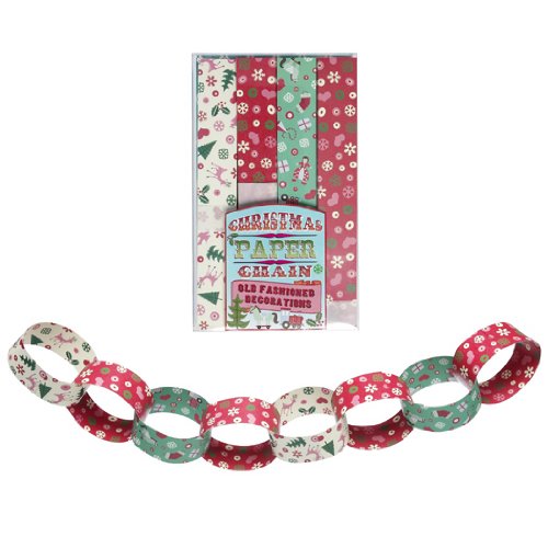 Paper Chain Kit 50's Christmas