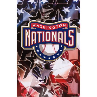 Washington Nationals Team Logo Poster 3682