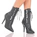 Sexy Boots Seduce1030 Leather 5 High Heel Ankle Boots