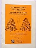 The illustration of lithic artefacts