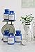 Paddywax Blue Apothecary Collection Scented Soy Wax Jar Candle, 8-Ounce, Vanilla Bean & Myrrh