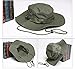 CFORWARD Sunhat Sunscreen Breathable Mesh Cotton Soft Boonie Hat (Army green)
