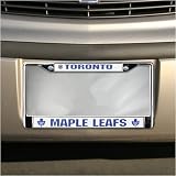 Toronto Maple Leafs Chrome License Plate Frame