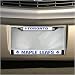 Toronto Maple Leafs Chrome License Plate Frame