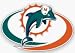 MIAMI DOLPHINS 12X12 DIE CUT WINDOW FILM