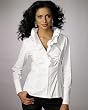 Stretch ruffled shirt