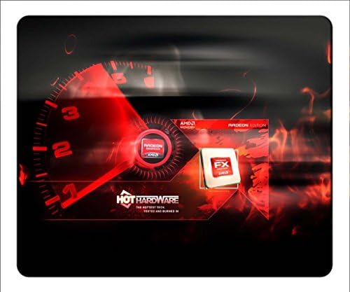 12x10x0.12 Inches Mouse Pad Popular Classic Image Helloween Gift Non-slip Rubber Backing Soft Durable Top Fabric Super Thick-AMD logo 5