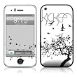 Kicker Birds Design Decorative Skin Decal Sticker for Apple 3G iPhone/ Apple iPhone 3GS 3G S