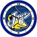Creighton University Bluejays 12in Dimension Wall Clock