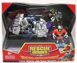 Rescue Heroes Micro Adventures Lunar Vehicle with Roger Houston Figure
