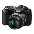 Nikon Coolpix L310 Digital Camera - Black (14.1MP, 21x Optical Zoom) 3 inch LCD
