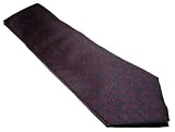 Polo Ralph Lauren Purple Label Cashmere Wine Wide Tie
