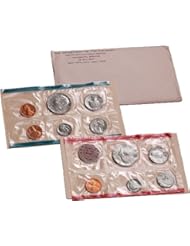 Coins: 1969 P 1969 U.S. Mint - 10 Coin Uncirculated Set with Original Governmetn Packaging Uncirculated
