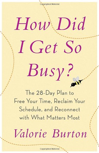 how did i get so busy the 28 day plan to free your time reclaim your schedule and reconnect with what matters