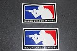 SET of 2 : Major League Infidel Car Decal / Sticker MLI