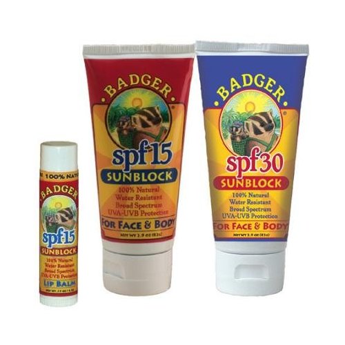 External hard drive:Badger SPF 15 Sunblock Lip Balm .15 oz (4.2 g)