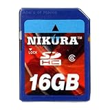 16GB SDHC Ultra High Speed Premium Memory Card %2D Class 6