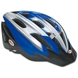Bell Triton Bike Helmet (Blue/Silver, Universal Large)