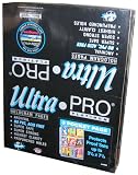 3-Pocket ULTRA PRO Platinum Card Protector Pages - 3.5 x 7.5 - 100 count box