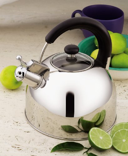 Arcosteel 3 Quart Napoleon Stainless Steel Teakettle Arcosteel 3 Quart Napoleon Stainless Steel Teakettle