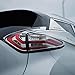 Kust wdz38438w Car Rear Tail light Frame Trims(Pack of 1 Pair ABS Plating Meterial Chrome Trims Fit for Rear Headlight Installed Size)