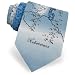 Map of Palestine by Fun Ties blue polyester ties