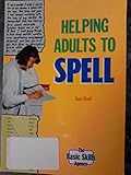 Helping adults to spell