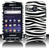 Premium - PDA Samsung R910/Galaxy Indulge Black/White Zebra Cover - Facepla ....
