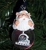 Houston Texans Tide Light Up Snow Globe Gnome Ornament