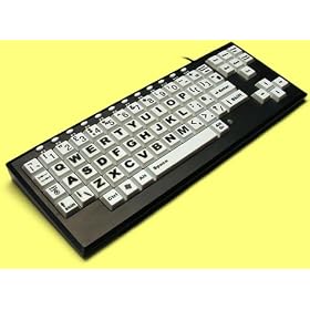 Vision board, large keys keyboard, 1 inch keys & F1 - F12
