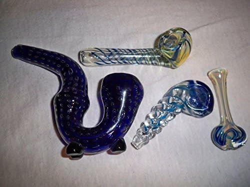 BEAUTIFUL BLUE SET OF (4) INCENSE BURNERS