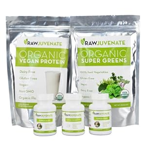 Raw Green Organics Rawjuvenate Complete Detox System, 1.5 Pound