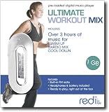 REDI Ultimate Workout Mix YLP6 0506 - Digital player / radio - flash 1 GB - WMA, MP3 - display: 1.3