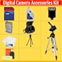Advanced Accessory Kit for the Canon Powershot Sx120 Is & Sx20 Is Digital Cameras . Kit Includes 4 Aa Batteries + Charger + Flash + 4gb Sd Card + Carrying Case + Tripod + More