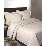 Florentina Cotton Rich Single Bedspread in Cream