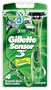 Gillette Sensor3 Disposable Razors for Sensitive Skin, 4-Count Packages (Pack of 3)