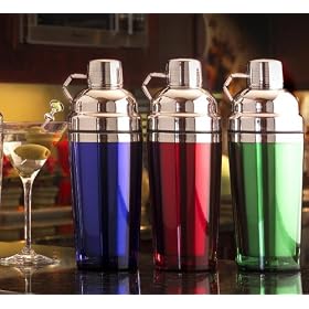 Click here to buy Green Stainless Steel 24oz Cocktail Martini Shaker.