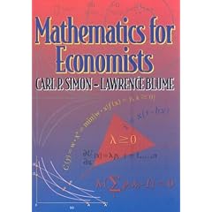 Mathematics for Economists (Gebundene Ausgabe)