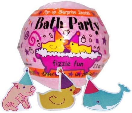 Fizzmos Bath Party Bath Fizzy - Pink