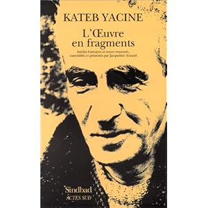 L'oeuvre en fragments