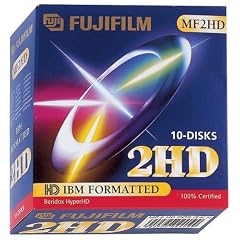 Fuji Magnetics Floppy Disk 3.5\" 1.44MB HD DOS 10pk