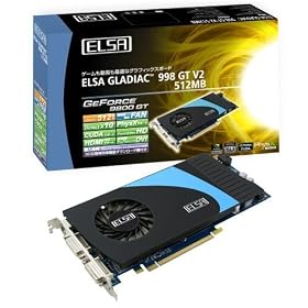 ELSA �r�f�I�J�[�hELSA GLADIAC 998GT V2 512MB GD998-512ERGT2
