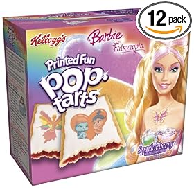 Kellogg's Pop-Tarts Frosted Barbie, 22-Ounce, 8-Count Boxes (Pack of 12)