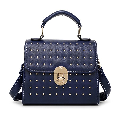 HIFISH HB125244C2 PU Leather Korean Style Women's Handbag,Square Cross-Section Messenger Bag