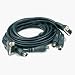10FT Rack Mount KVM Cable with Integrated Kvm Connector