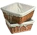 2 Pack Pecan Basket & Sage Liner