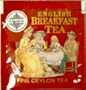 Mlesna Brand English Breakfast Tea Gourmet Individually Wrapped Tea Bags (Pack of 25 Bags)