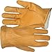 Boss Gloves 6133L Cotton Thermal Grain Cowhide Leather Driver, Large
